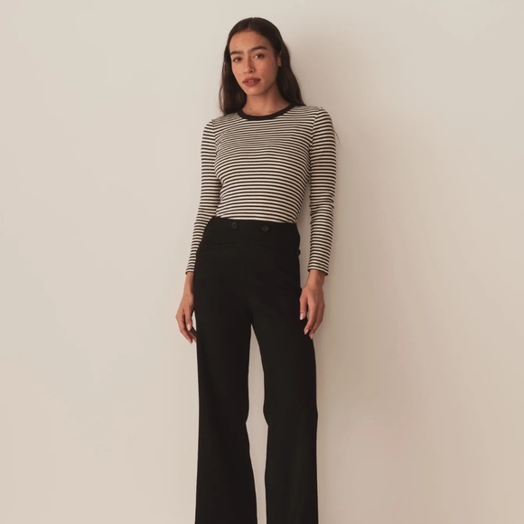 Doen Tee Long Sleeve Top NWT - Picture 4 of 7